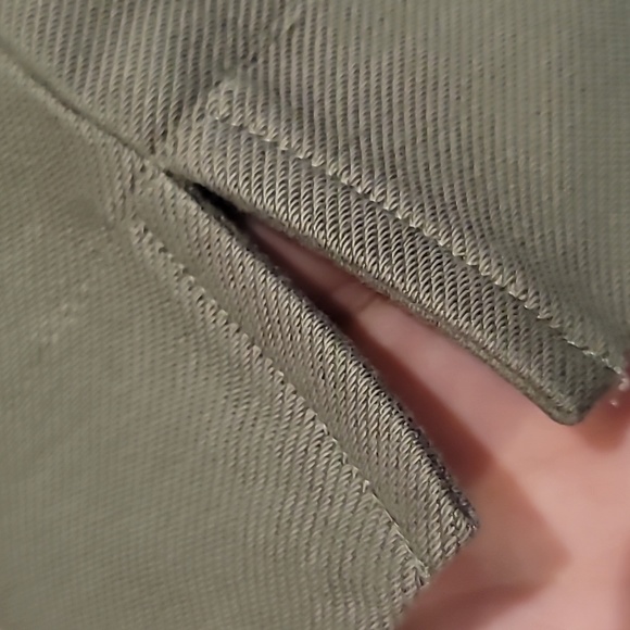 Michael Kors Olive stretch Pant Woman Size L - Picture 6 of 9